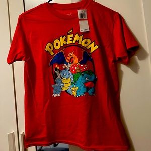 Big boys Pokémon group tshirt